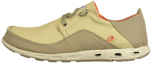 Columbia Bahama Vent Relaxed PFG Size 8 - Men 166151-267 Boat Shoe British Tan/Tangy Orange - Columbia