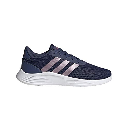 adidas K Lite Racer 2.0 Techindigo/Cherrymet Running Shoes 2.5 - Adidas