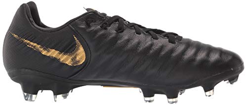 Nike Legend 7 PRO FG Botas de fútbol para hombre Tamaño 8.5 - AH7241-077 Negro/Oro vivo MTLC