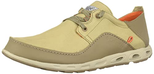 Columbia Bahama Vent Relaxed PFG Size 8 - Men 166151-267 Boat Shoe British Tan/Tangy Orange - Columbia