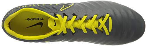 Nike Soccer Legend 7 Pro Fg Size 13 - Men AH7241-070 GreyBlack/Opti-Yellow - Nike