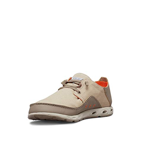 Columbia Bahama Vent Relaxed PFG Size 8 - Men 166151-267 Boat Shoe British Tan/Tangy Orange - Columbia