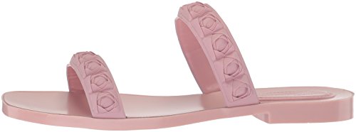 Stuart Weitzman Women's Rosita Slide Sandal, Dusty Pink TPU