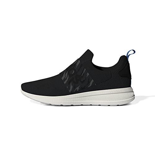 adidas Men's Lite Racer Adapt 4.0 Running Shoe, Carbon/Core Black/Chalk White - Adidas