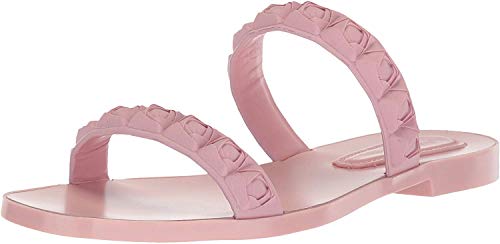 Stuart Weitzman Women's Rosita Slide Sandal, Dusty Pink TPU