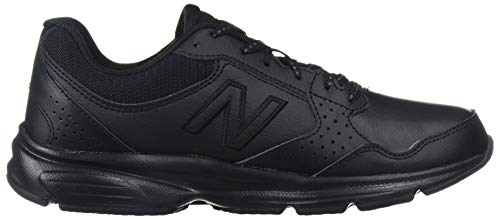 New Balance womens 411 V1 Training Shoe, Black/Black, 9.5 US