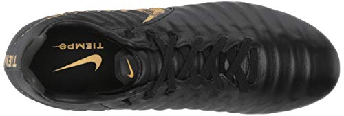 Nike Legend 7 PRO FG Mens Soccer Cleats Size 8.5 - AH7241-077 Black/MTLC Vivid Gold - Nike