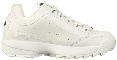 Fila Disruptor II Premium Size 9.5 - Men 1FM00139 125 White - Adidas