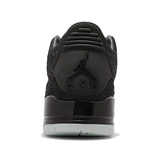 Air Jordan 3 Retro Flyknit Size 10 - Men AQ1005-001 Black Glow In The Dark