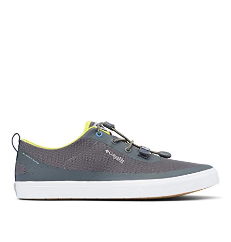 Columbia PFG Dorado CVO PFG Boat Shoe Size Size 12 - Men 176768-033 Grey Steel/Electron Yellow