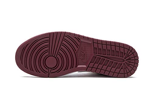 Air Jordan 1 Mid Se Gold Pendants Size 6.5 - Women Cz4385-016 Black Dark Beetroot - Jordan