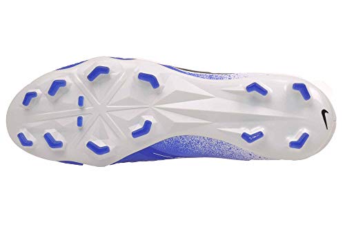 Nike Men's Phantom Venom Pro FG Soccer Cleats - AO8738-104 White/Black/Racer Blue - Nike