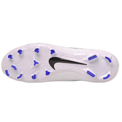 Nike Men's Phantom VSN Pro DF FG Soccer Size 12 - Men AO3266-410 Racer Blue/Chrome-White - Nike