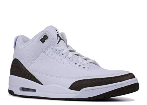 Nike Homme Air Jordan 3 Retro Mocha Taille 8 - 136064-122 Blanc/Dark Moka-Chrome
