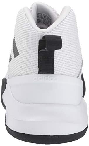 adidas mens Ownthegame EE9631-100 Basketball Shoe, White/Black/White, 8.5 US - Adidas