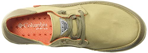 Columbia Bahama Vent Relaxed PFG Size 8 - Men 166151-267 Boat Shoe British Tan/Tangy Orange - Columbia