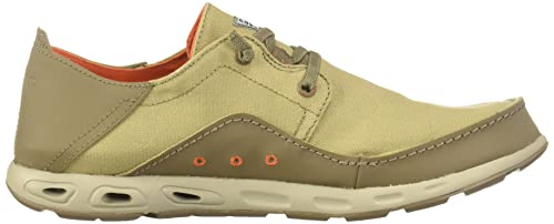 Columbia Bahama Vent Relaxed PFG Size 8 - Men 166151-267 Boat Shoe British Tan/Tangy Orange - Columbia