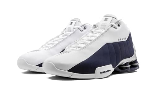 Nike Shox BB4 Basketball Men AT7843-100 USA Blue/White/Metallic Silver - Nike