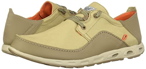 Columbia Bahama Vent Relaxed PFG Size 8 - Men 166151-267 Boat Shoe British Tan/Tangy Orange - Columbia