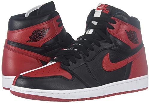 Air Jordan 1 Retro High OG Homage 2 Home (Non-Numbered) - Men NRG 861428-061 Black/University Red-White - Jordan
