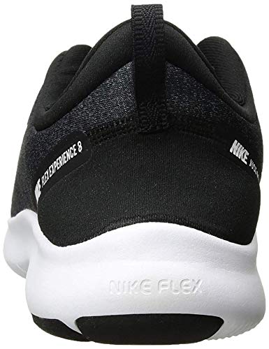 Nike Men's Flex Experience Run Shoe Size 8 - AJ5900-013 Black/White-Cool Grey-Reflective Silver - Nike