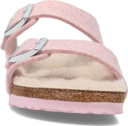 Birkenstock Women's, Arizona Wool Felt - Narrow Width Pink - Adidas