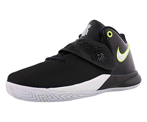 Nike Kids Kyrie Flytrap Iii ps Causal Basketball Bq5621 Shoes, Black/White-volt, 3 Little Kid - Nike