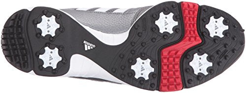 adidas Men's Tech Response Golf Shoe, Iron Metallic/White, 8.5 M US - Adidas