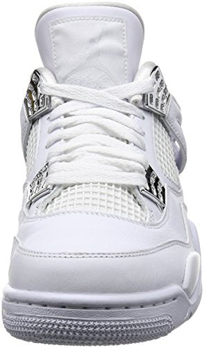 Air Jordan 4 Retro Pure Money 2017 Size 12.5 Men 308497 100 White/Silver - Jordan