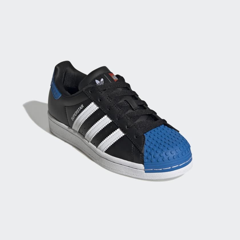 adidas Superstar x Lego® Shoes Kids', Black, Size 6 - Adidas