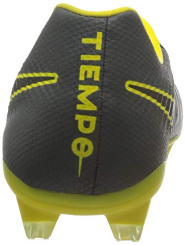 Nike Soccer Legend 7 Pro Fg Size 13 - Men AH7241-070 GreyBlack/Opti-Yellow - Nike