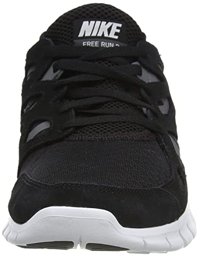 NIKE Free Run 2 Men's Trainers Sneakers Shoes 537732-004, Black Dark Grey White, 11
