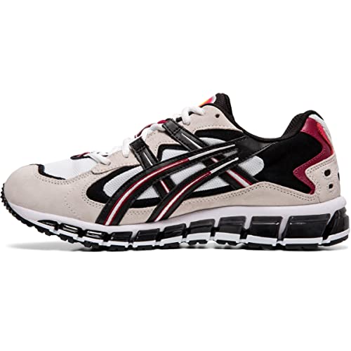 ASICS Men's Gel-Kayano 5 360 Shoes, 7.5, White/Black