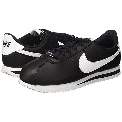 Nike Cortez Basic SL (GS) Talla 4.5Y - Primaria 904764-001 Negro Blanco