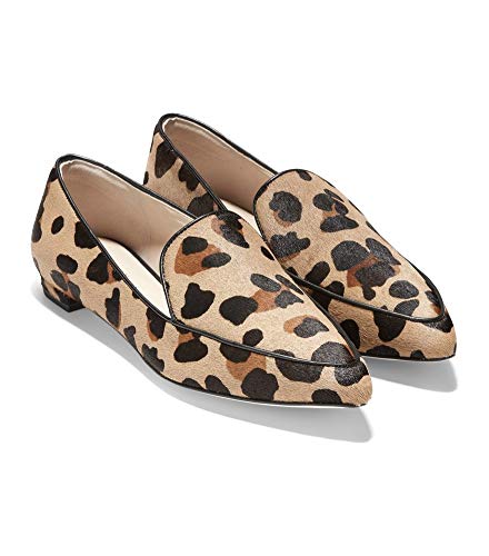Cole Haan Womens Brie Skimmer Haircalf Fashion Loafers Beige 9 Medium (B,M) - Adidas