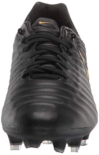 Nike Legend 7 PRO FG Mens Soccer Cleats Size 8.5 - AH7241-077 Black/MTLC Vivid Gold - Nike