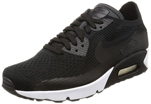 Chaussures de running Nike Air Max 90 Ultra 2.0 Flyknit pour Homme Taille 9/9.5/Taille 10/10.5/Taille 11/11.5/ Noir/Blanc 875943-004