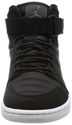 Nike Air Jordan Retro 1 I High Strap 342132-004 Talla de hombre 8/Talla 9/Talla 10.5/Talla 11/Talla 12 Negro/Platino puro/Antracita