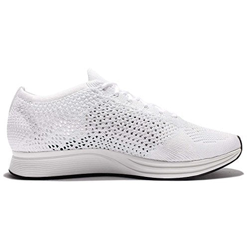 Nike 526628-100 Men Flyknit Racer White Pure Platinum - Nike