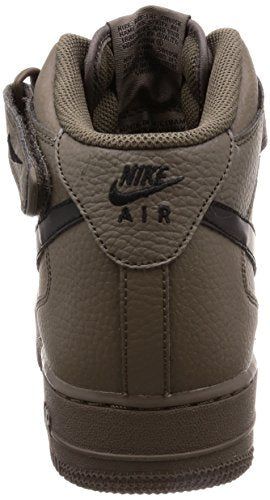 NIKE Air Force 1 Mid '07 Hombre Talla 10.5 Ridgerock/Negro 315123 205