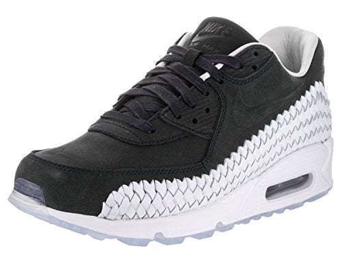 Nike Air Max 90 Woven Talla 7.5 - Hombre 833129-003 Negro/Blanco