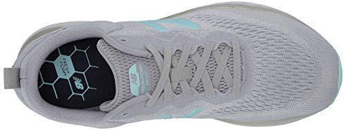 New Balance Women's Fresh Foam Arishi V3 Running Shoe, Grey/Teal, 11
