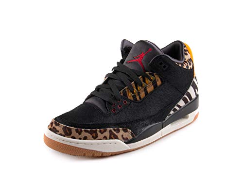 Air Jordan 3 Retro Animal Instinct Men CK4344-002 Black/Sail/Gum Light Brown - Jordan