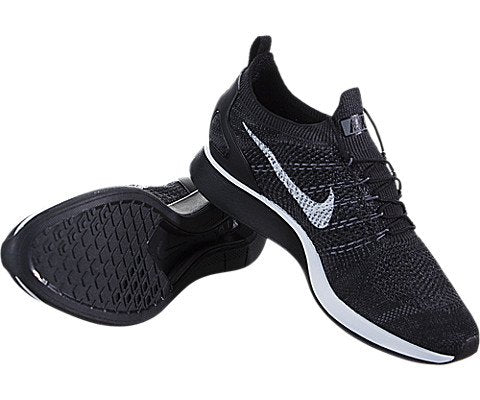 Nike Air Zoom Mariah Flyknit Racer 918264-010 Talla de hombre 9/Talla 10/10.5/Talla 12 Negro/Blanco