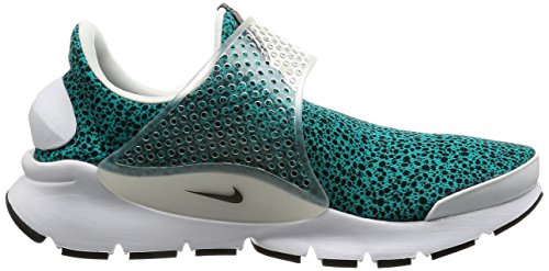 Nike Mens Sock Dart Qs Safari Size 8 - 942198 300 Turbo Green/Black-White - Nike