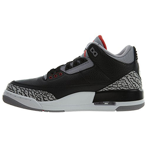 Air Jordan 3 Retro OG Black Cement 2018 Men 854262-001 White Red - Jordan