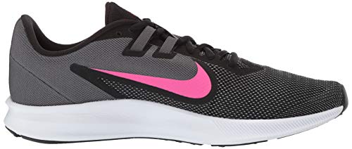 Nike Women's Downshifter 9 Sneaker, Black/Laser Fuchsia-Dark Grey, 8.5 Regular US - Nike