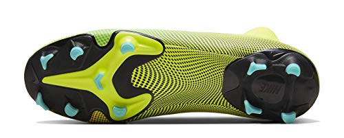 Nike Superfly 7 Academy MDS FG/MG Crampons de football Taille 11,5 - Homme BQ5427-703 Lemon Venom/Noir/Aurora Green