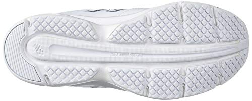 Zapatillas de entrenamiento New Balance 411 V1 para mujer, blanco/blanco, 8.5 US