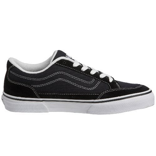 Vans Men Bearcat Sneakers Skate Shoes (12, Black/White)